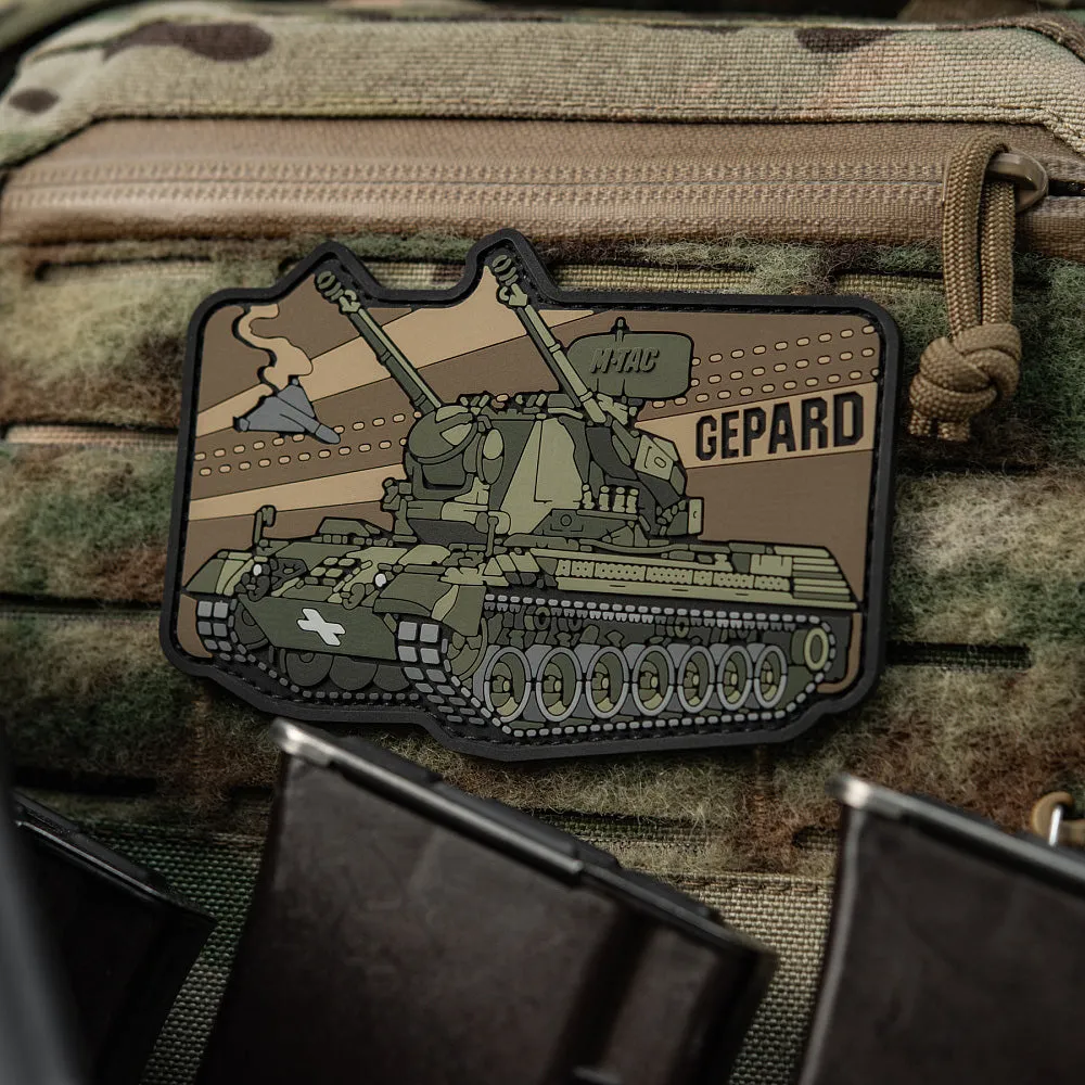 M-Tac Gepard patch PVC 3D color velcro