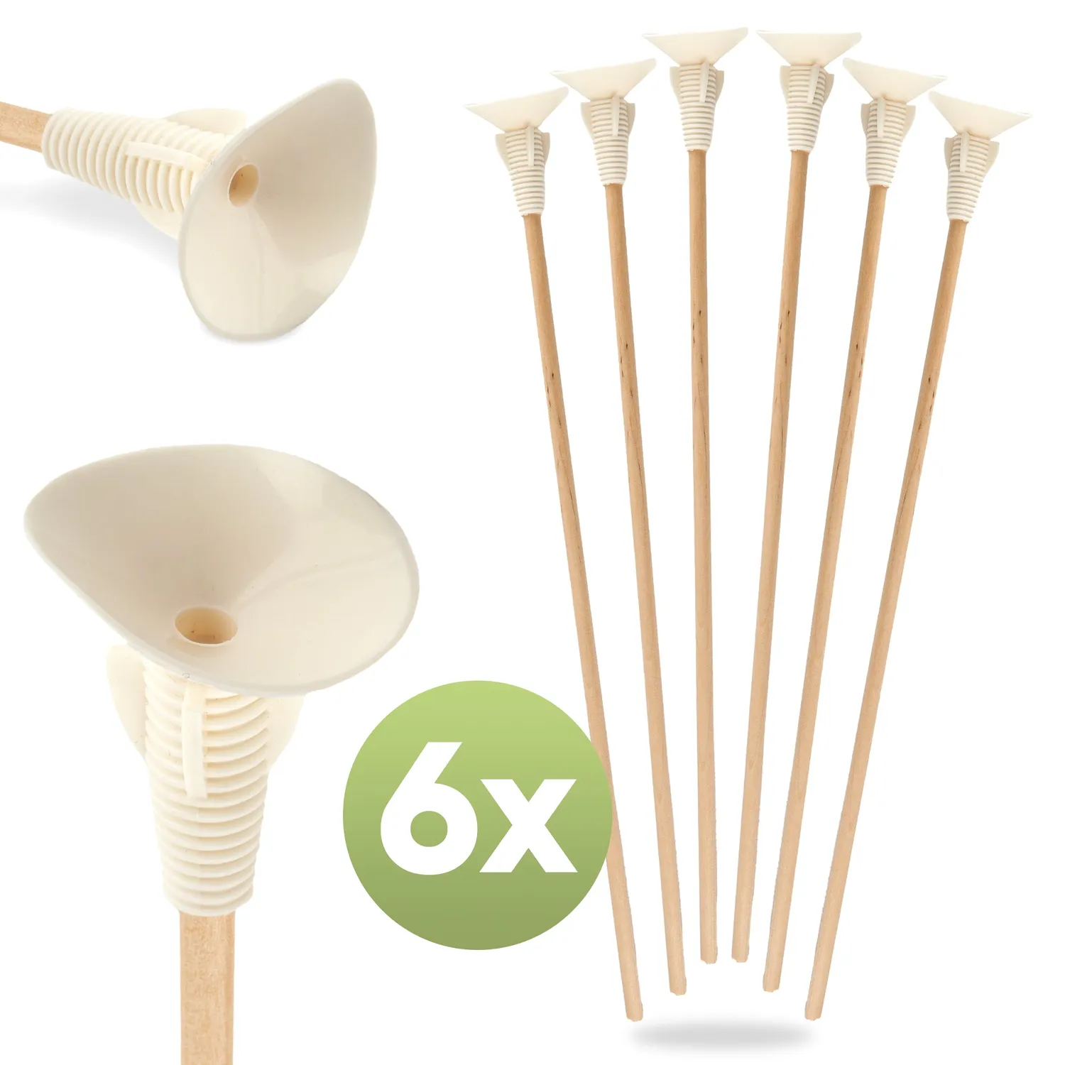 Bearpaw Bowrilla set 6 săgeți lemn 30 cm ventuză