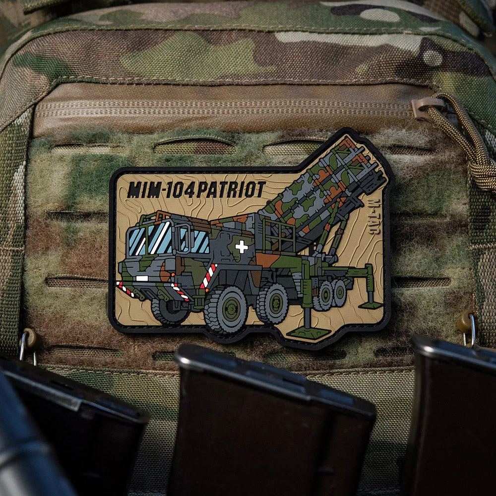 M-Tac MIM-104 Patriot patch PVC Full Color velcro