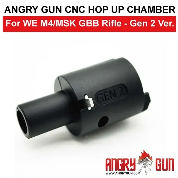 AngryGun Hop Up Chamber Gen 2 camera hop-up WE M4 aluminiu