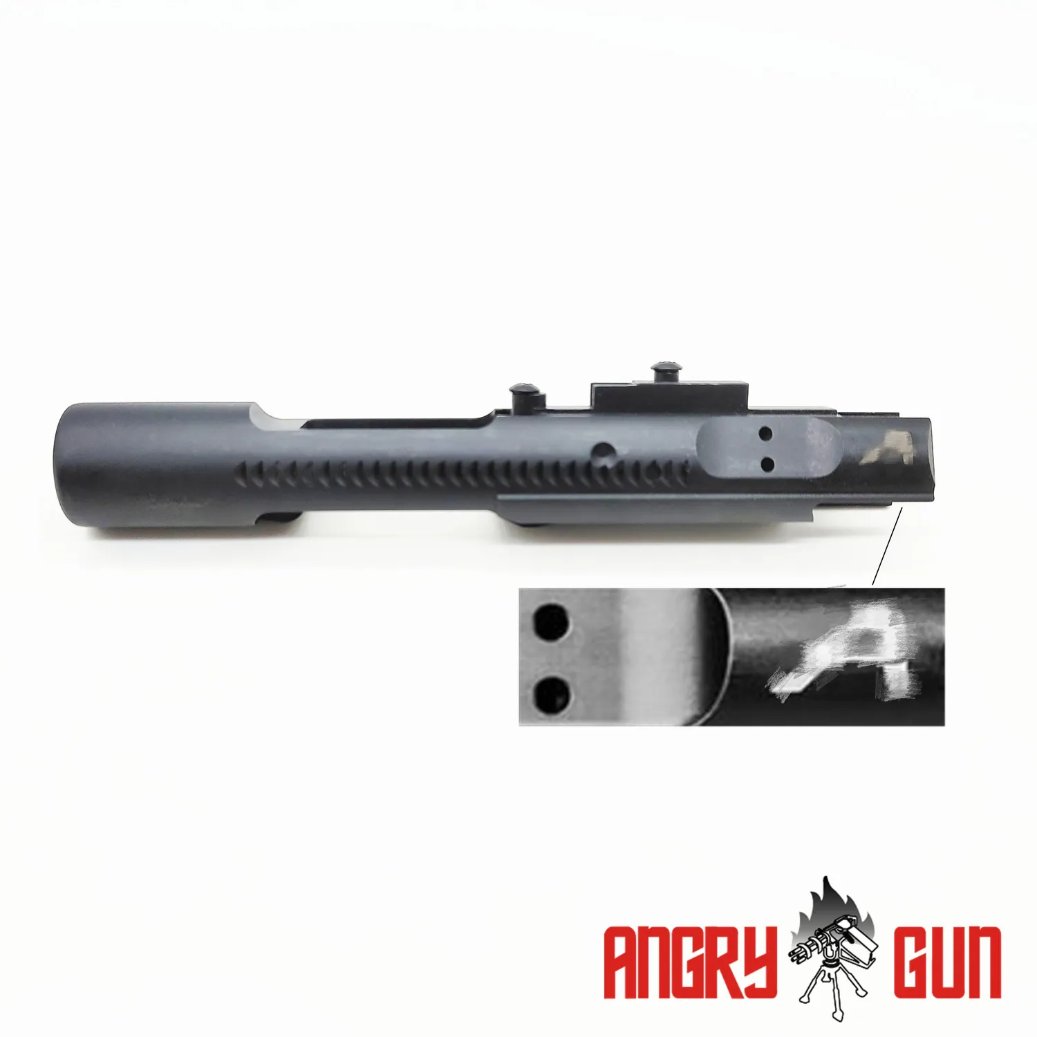 Angry Gun Monolithic bolt carrier Marui MWS otel negru