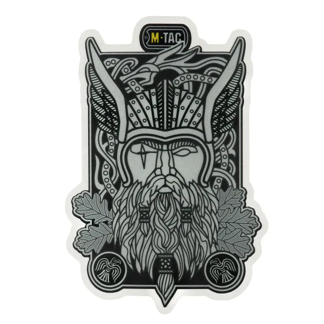 M-Tac Odin sticker reflectorizant negru rezistent apa