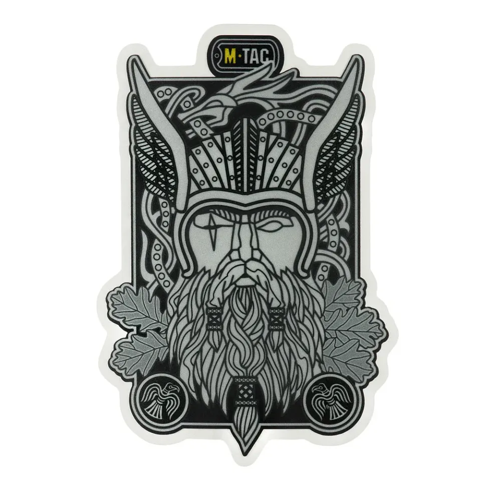 M-Tac Odin sticker reflectorizant negru rezistent apa