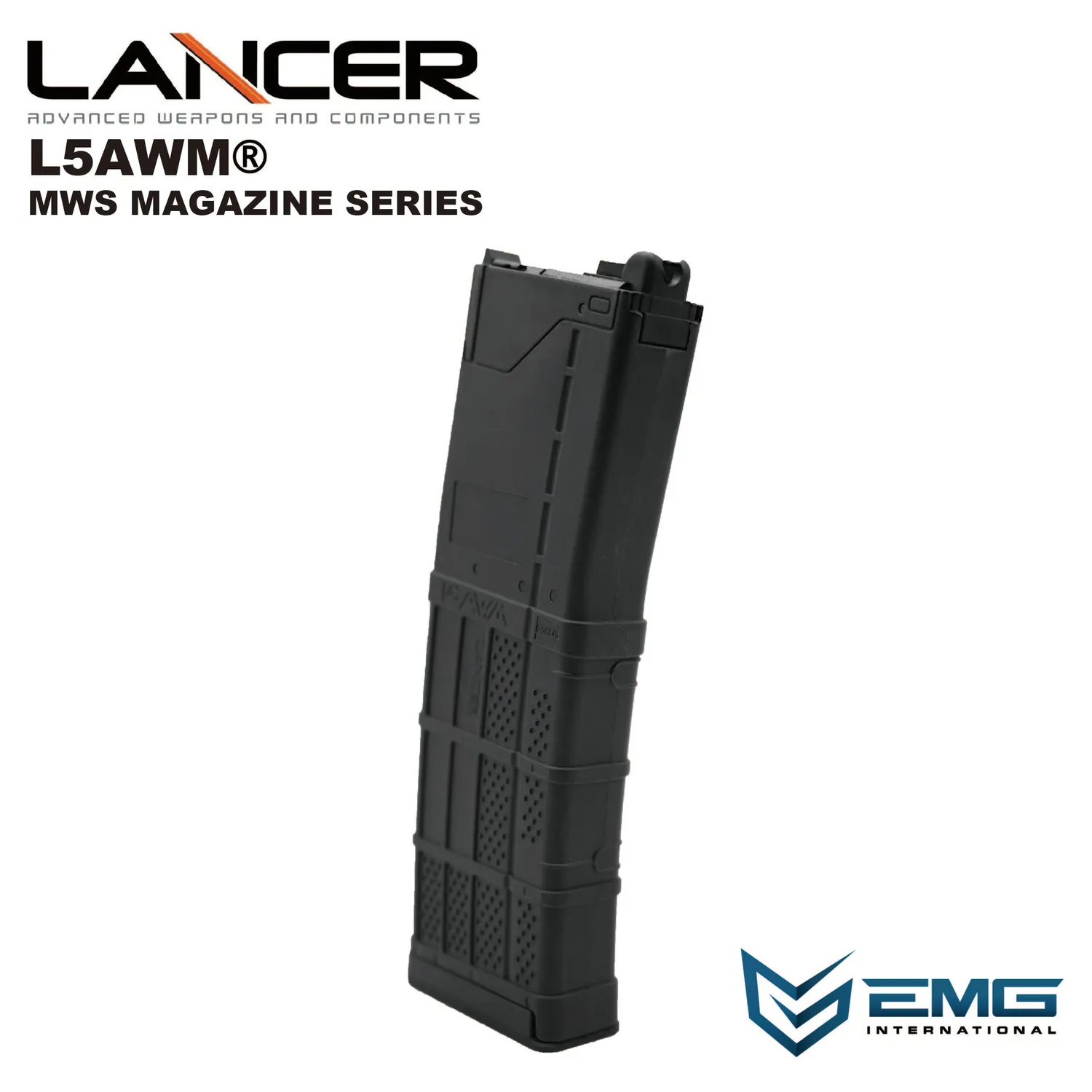 Angry Gun L5AWM V2 incarcator MWS 35bb negru
