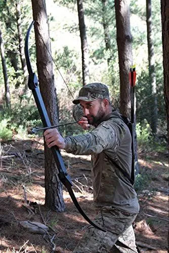 SAS Tactical arc supraviețuire 50# drept + săgeți
