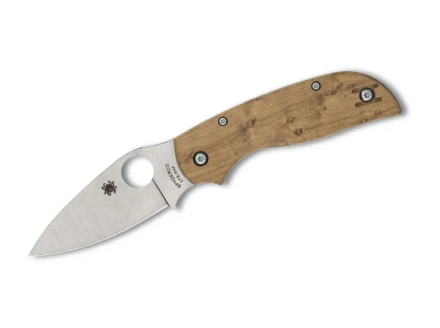 Spyderco Chaparral SLIPIT Birdseye Maple briceag arțar