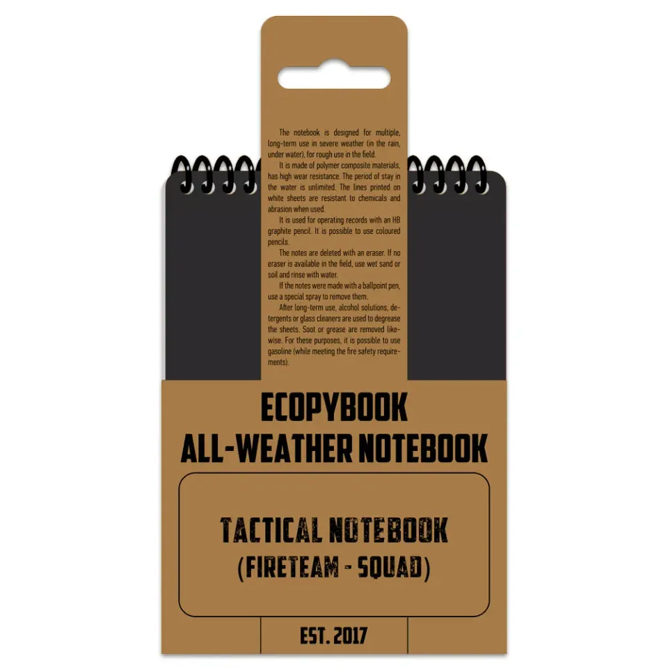 M-Tac Ecopybook caiet tactic A5 impermeabil