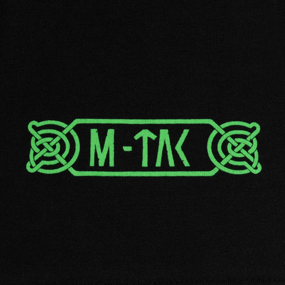M-Tac Night Vision Odin Tactic tricou negru bumbac marime XS-2XL