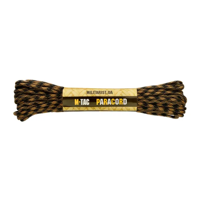 M-Tac 550 Type III paracord 15 m black coyote
