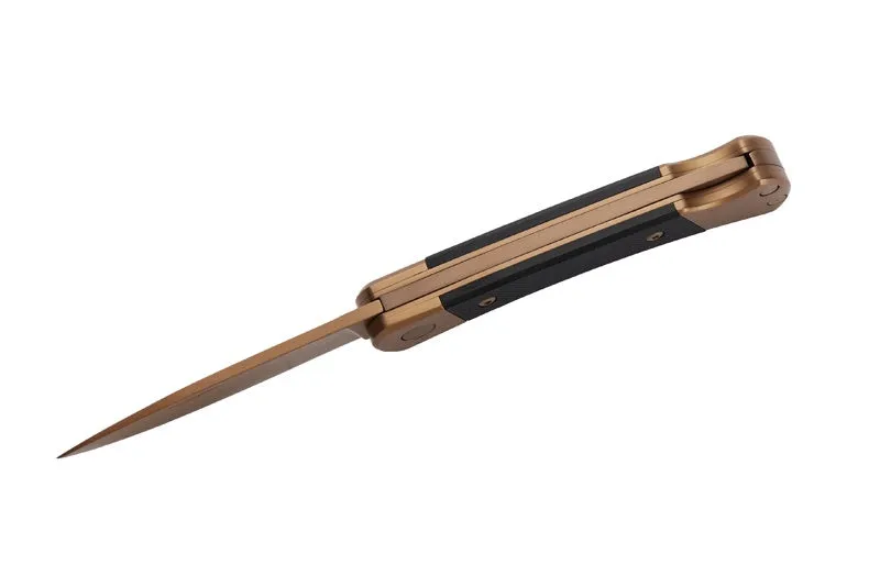 Herbertz Taschenmesser Titan Rosegold D2 Small briceag pliabil