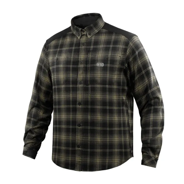 M-Tac Redneck camasa tactica negru-maro in carouri