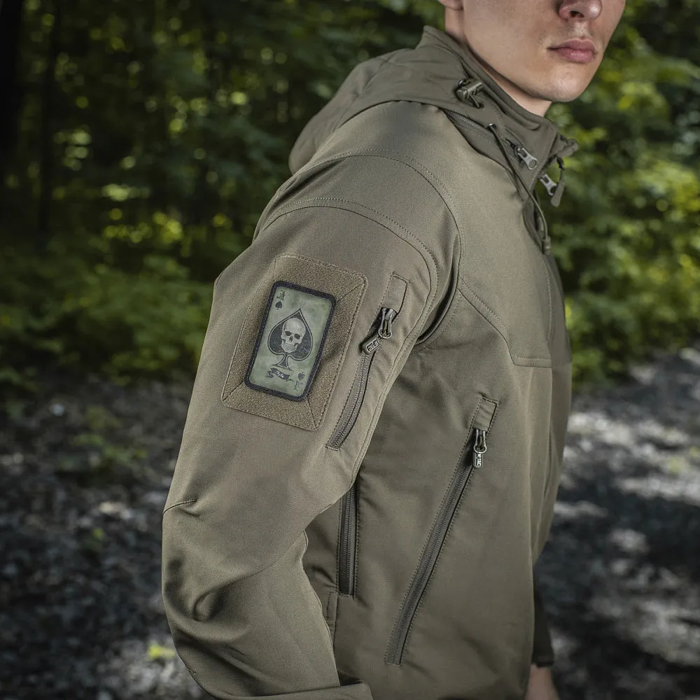 M-Tac Ace of Spades patch morale Ranger Green Cordura