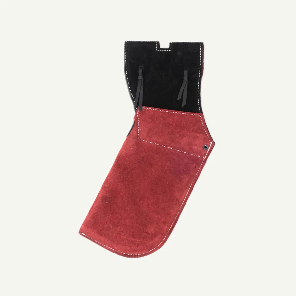 Bear Paw RedCliff tolbă șold piele roșie 40 cm