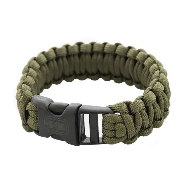 M-Tac brățară paracord olive tactică
