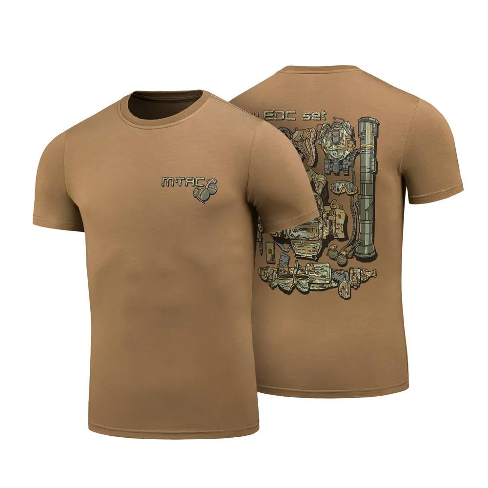 M-Tac MY EDC tricou Coyote Brown bumbac confort