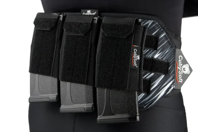 CubySoft Thunder M4/AR x3 husa magazii neagra