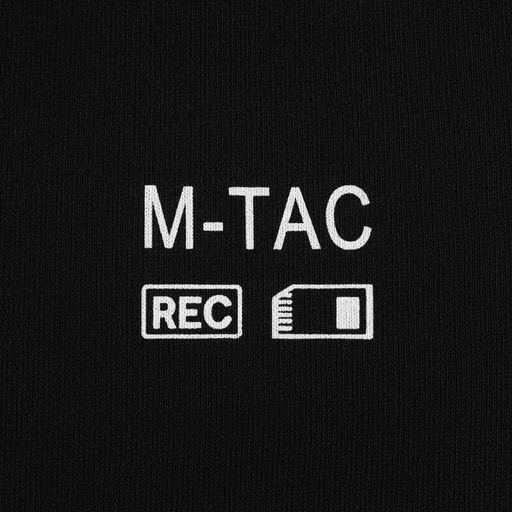 M-Tac One Shot tricou oversize negru bumbac