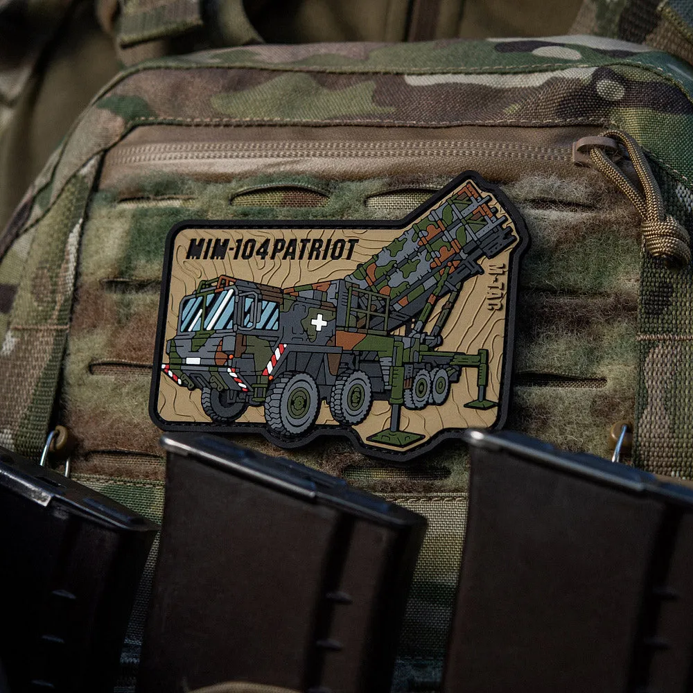 M-Tac MIM-104 Patriot patch PVC Full Color velcro