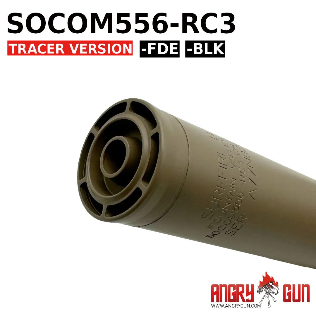 ANGRYGUN SOCOM556-RC3 amortizor tracer negru Blaster