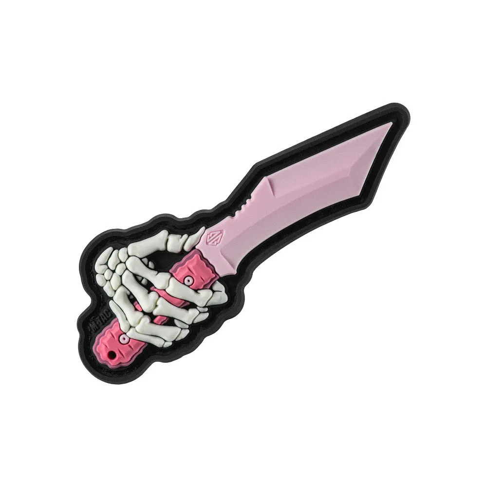 M-Tac Schelet Cutit patch PVC pink editie limitata