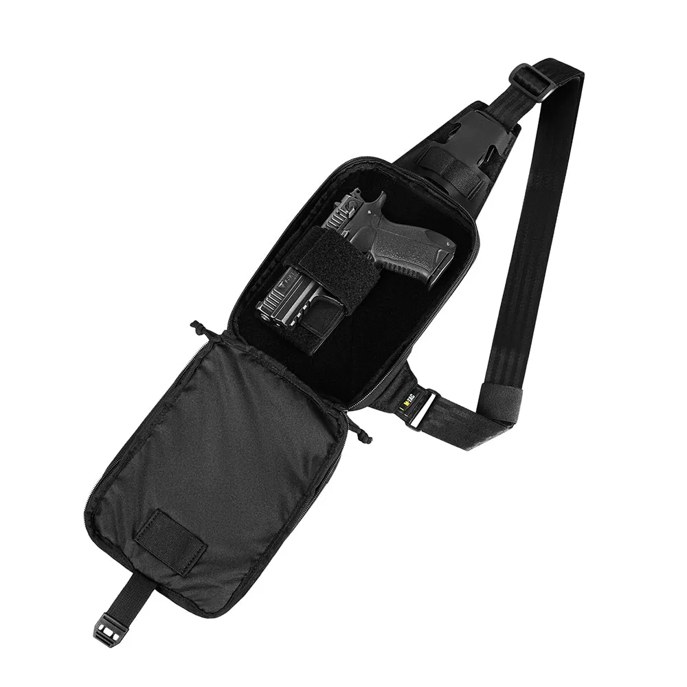 M-Tac Hex geantă pistol sling neagră