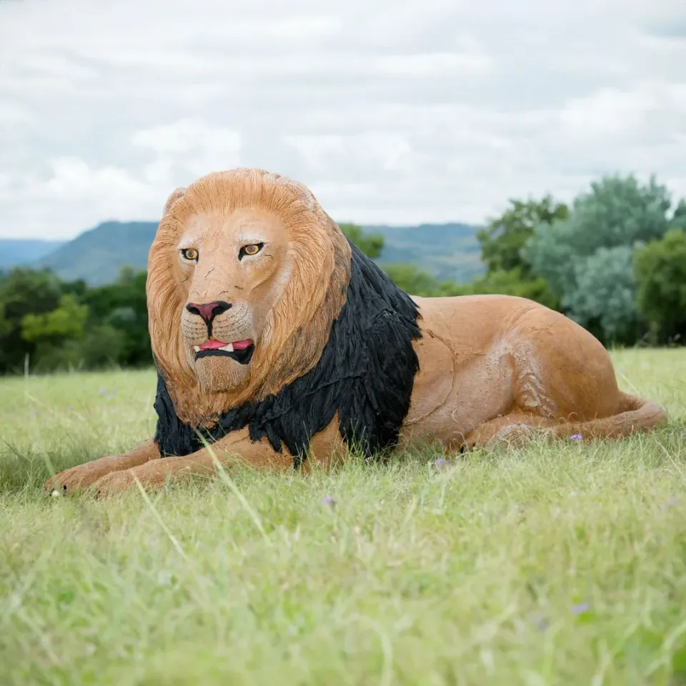 Bearpaw Wildcrete Lion tinta 3D culcat 135 cm grupa 3