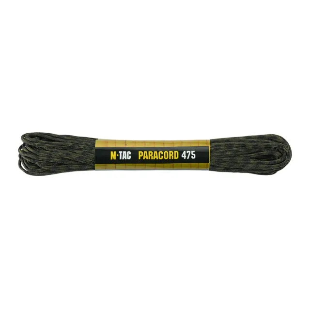 M-Tac 475 paracord black forest 15m camuflaj