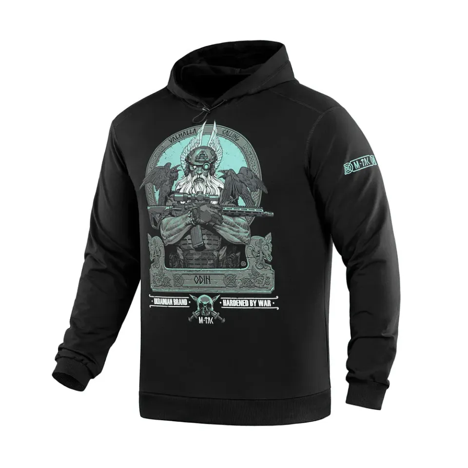 M-Tac Odin Mystery hanorac negru bumbac