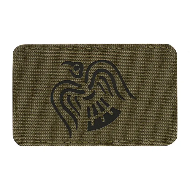 M-Tac Raven Flag Laser Cut patch cordura ranger green