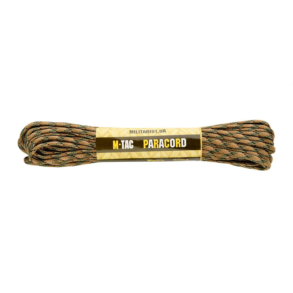 M-Tac 550 Tip III paracord Tiger Stripe 15 m 250 kg