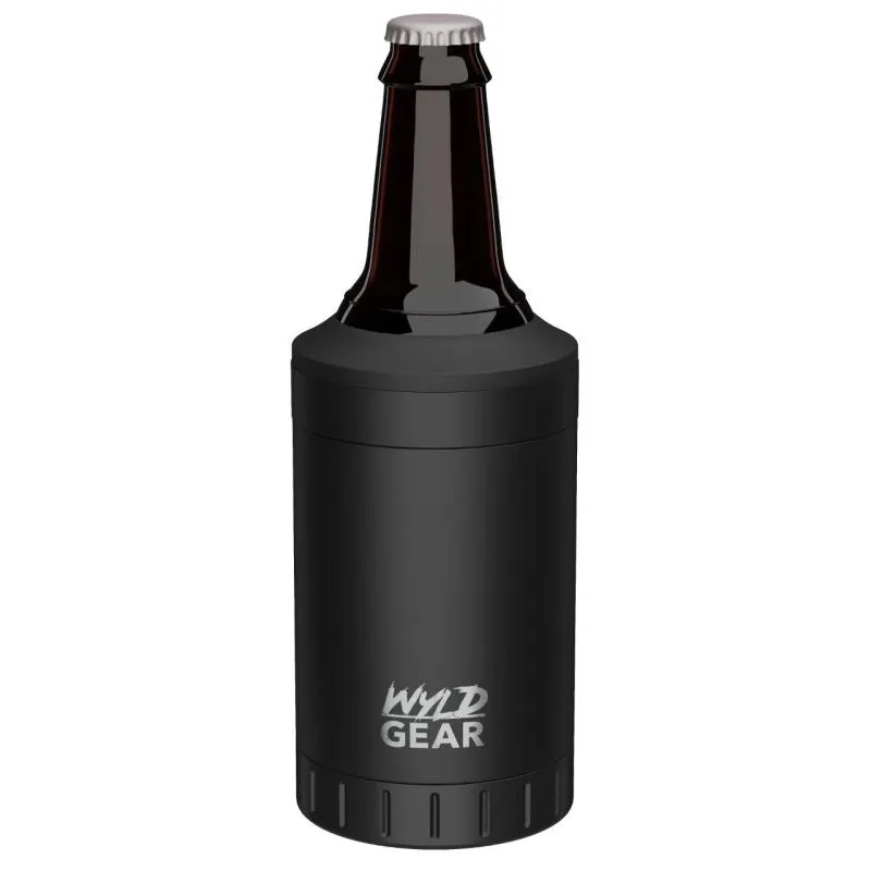 Wyld Gear Multi-Can Cooler 12 OZ racitor doze negru inox