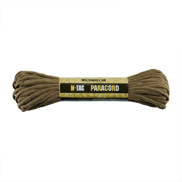 M-Tac 550 Tip III paracord Coyote Reflectiv 15 m