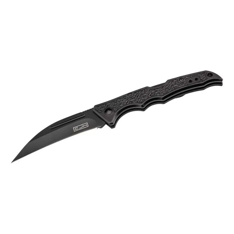 Herbertz CJH Taschenmesser briceag negru backlock
