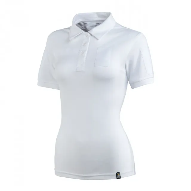 M-Tac Lady 65/35 tricou polo alb femei bumbac