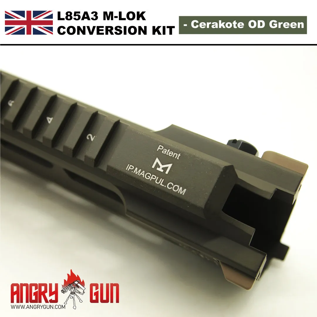 Angry Gun L85A3 kit conversie M-LOK verde OD