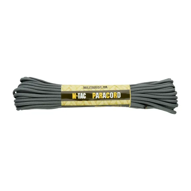 M-Tac 550 Type III paracord gri 15m rezistent 250kg