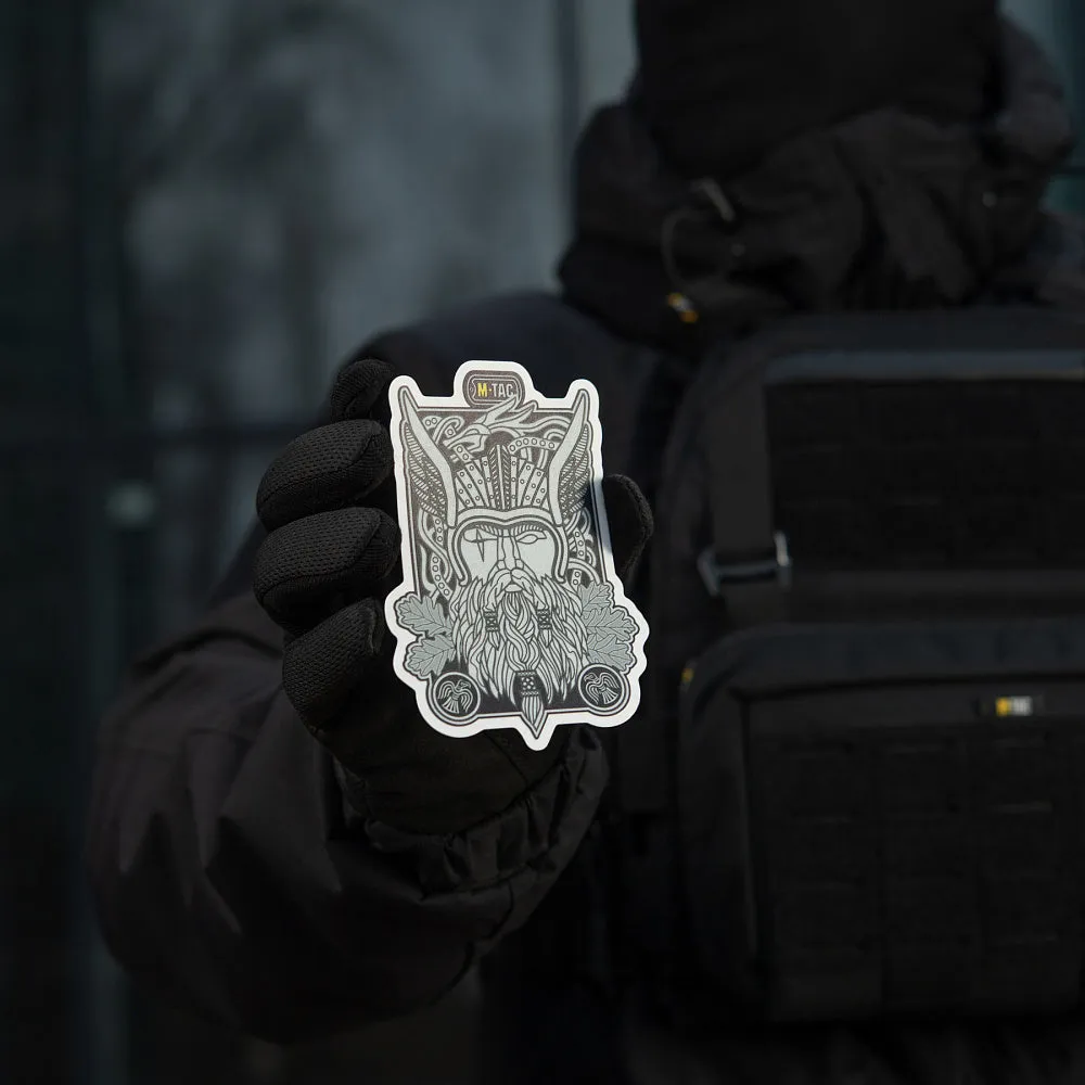 M-Tac Odin sticker reflectorizant negru rezistent apa
