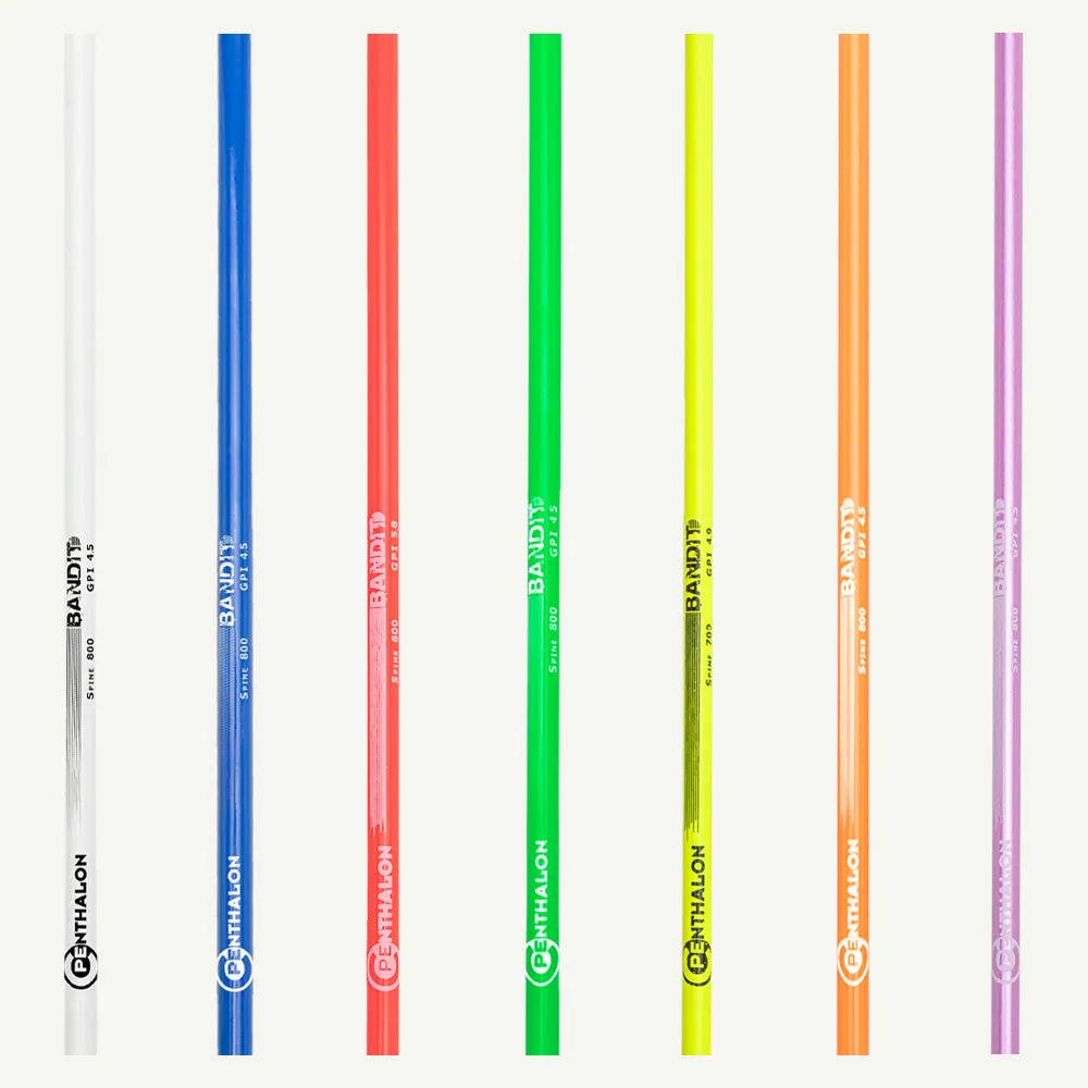 Penthalon Bandit Neon tub carbon 32 inch spine 800