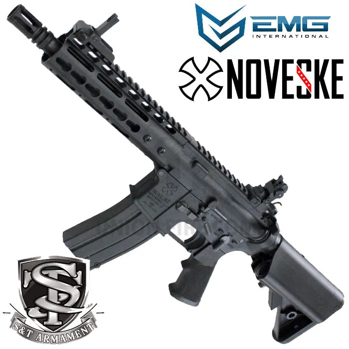 S&T Noveske M4 Keymod 7 replica airsoft GBB negru metal