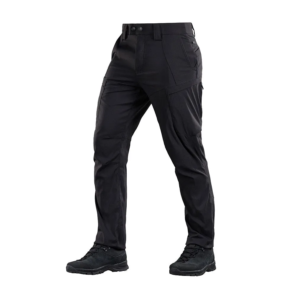 M-Tac Sahara Flex Lite pantaloni negri rip-stop