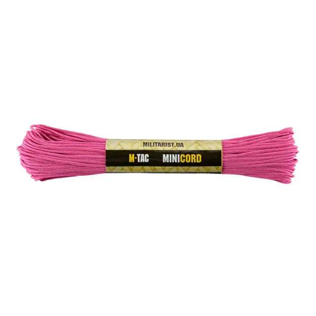 M-Tac Minicord paracord roz neon 30 m