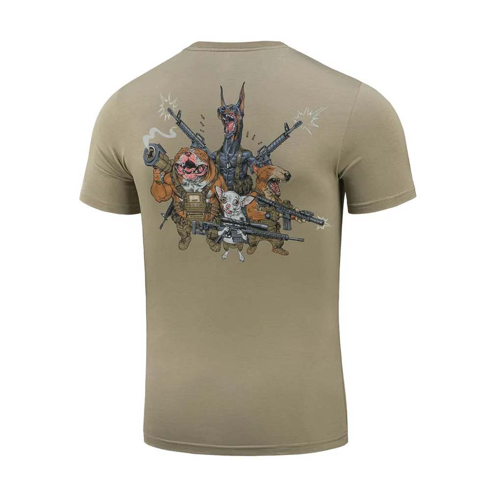 M-Tac Rex Team tricou Tan L bumbac elastic