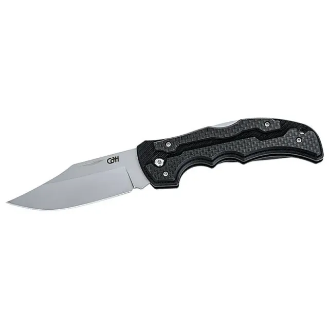 Herbertz CJH Taschenmesser briceag negru oțel 440A