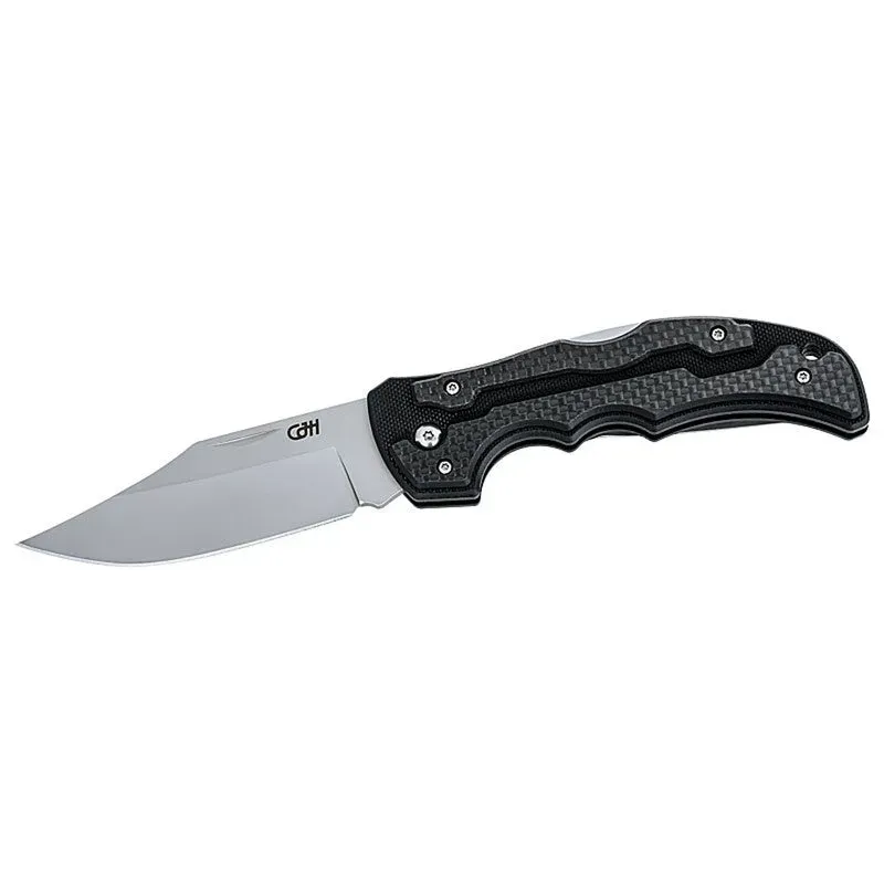 Herbertz CJH Taschenmesser briceag negru oțel 440A