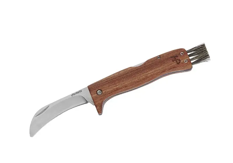 Herbertz briceag ciuperci oțel 440A fag 17cm