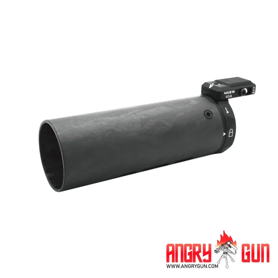 ANGRYGUN U-RAC scut supresor carbon negru 6,5 inch