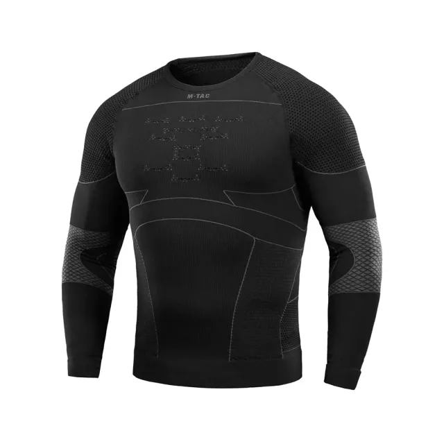 M-Tac Compresie bluza termica negru-gri compresie