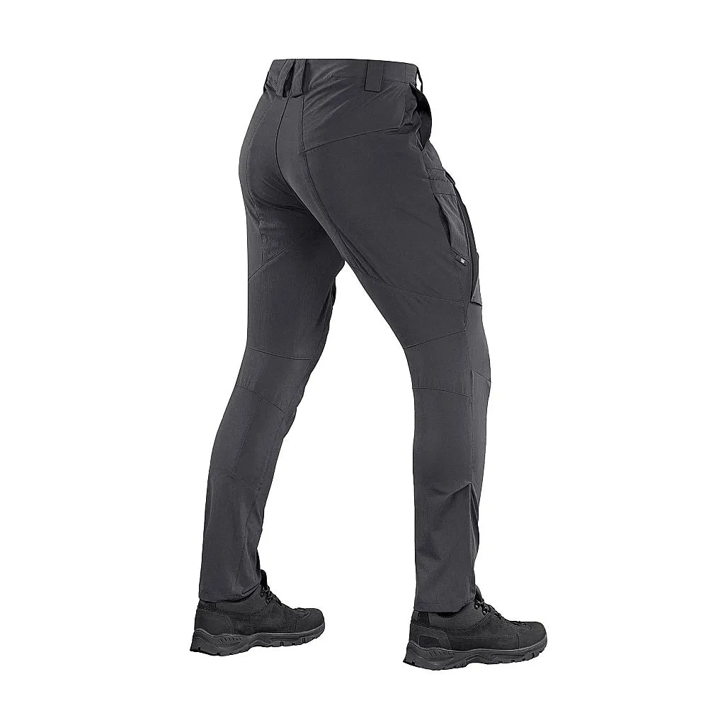 M-Tac Rubicon Flex pantaloni gri inchis 4-way stretch