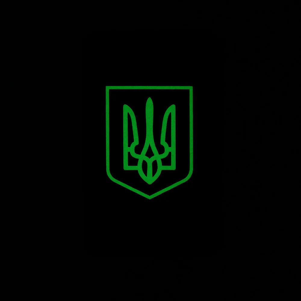 M-Tac Drapel Ucraina cu Stemă patch luminescent 80x50mm