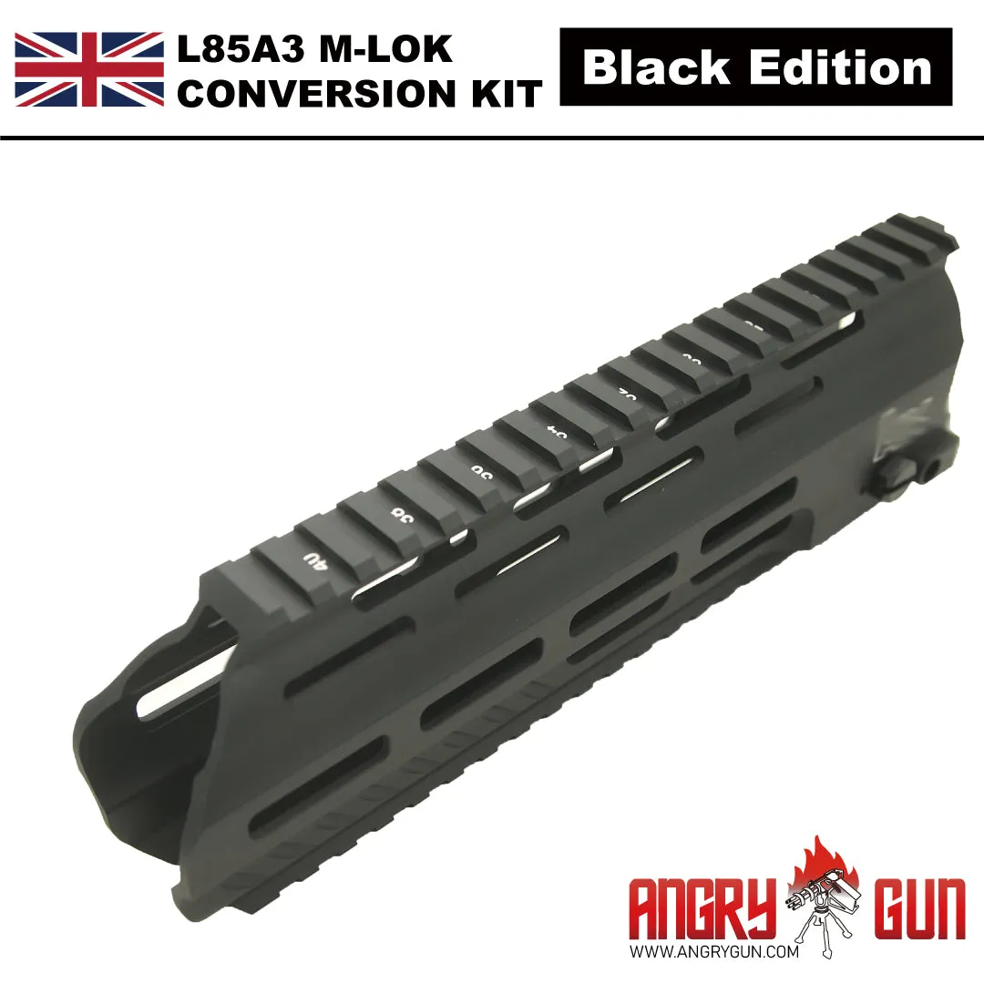 ANGRYGUN L85A3 M-LOK kit conversie airsoft negru otel